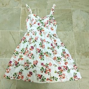 Sleeveless Floral Pinup dress